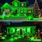 St. Patrick's Day Green Spotlights Outdoor, 14 LED Landscape Lighting - Image 5