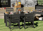 GREENVINES 5-Piece Outdoor Dining Set | HDPE | Patio Table and Chairs Sets - Image 3