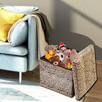 ALASDO Ottoman Storage Ottoman Footrest Stool Small Ottoman - Image 2