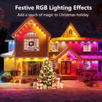 100FT Permanent Outdoor Lights, RGB LED Eaves Lights - Image 5