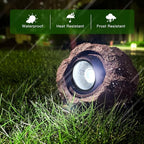 Timeflies Solar Rock Lights Outdoor 1 Pack, Bright Solar Spotlights Outdoor - Image 3