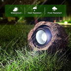 Timeflies Solar Rock Lights Outdoor, 2 Pack Super Bright Solar Spot Lights - Image 3