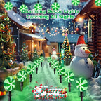 Ultimate Unicorn Christmas Lollipop Pathway Lights - Image 5
