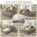5-In-1 Oversized Chaise Lounge Chair Indoor - Image 5