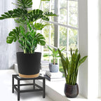 Plant Stand Indoor Outdoor, Wrought Iron Flower Stand Display Planter Shelf - Image 2