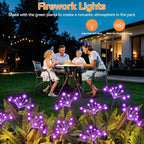 Solar Garden Lights 2 Pack Waterproof Solar Swaying Starburst Light Outdoor - Image 6