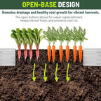 2 Pack 8x2x1FT Galvanized Metal Raised Garden Bed Kit - Image 4
