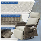 Adjustable Outdoor Recliner Chair - Image 6