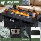 Aoxun 8 Piece Patio Furniture Set - Image 7