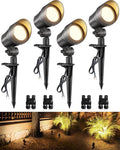 SUNVIE 6W Low Voltage Landscape Lighting LED Landscaping Lights Warm White Low by SUNVIE