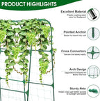Garden Trellis for Climbing Plants Outdoor, Cucumber Trellis for Raised Bed - Image 3