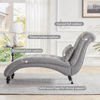 Tufted Soft Chaise Lounge Chair - Image 5