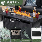 Aoxun 15 Piece Patio Furniture Set - Image 5