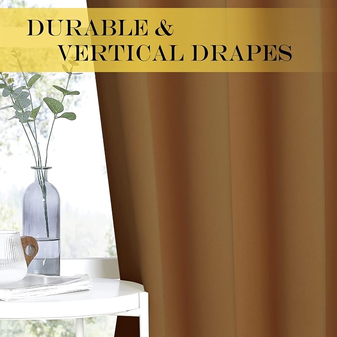NICETOWN Sliding Door Curtain 108 Inches Long - Image 4