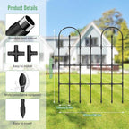 Trellis for Climbing Plants Outdoor, 47.2" H Garden Trellis, Rustproof Garden - Image 3