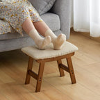 Foot Stool Ottoman Foot Rest Under Desk, Small Stool - Image 2
