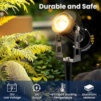 All-in-One Outdoor Low Voltage Landscape Lighting Kit, LED Landscape Spot Lights - Image 2