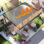 Artpuch 90% Sun Shade Cloth, 5 x 10 FT Pergola Shade Cover Canopy - Image 3