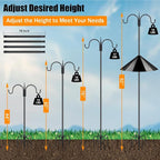 FEED GARDEN Heavy Duty Bird Feeder Pole - Image 3