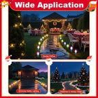 60 Pcs 7.5 Inch Christmas Light Stakes, Christmas Yard Stakes - Image 5