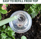 19 oz Extra Large Plant Self Watering Globes Top Fill, Plastic Water Bulbs - Image 3