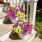 INQCMY Artificial Flowers for Outdoors Fake Plants Spring Decoration, 12 - Image 7