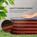 Outsunny 8' x 2' x 1.4' Galvanized Raised Garden Bed Kit, Outdoor Metal - Image 5