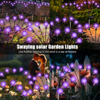 Solar Garden Lights Outdoor, Waterproof Solar Powered Lights - Image 6