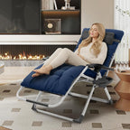 VINGLI 29" Padded Zero Gravity Chair, Lounge Chair - Image 2