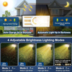 Solar Spot Lights Outdoor, 10 Pack/56 LED Outdoor Lights - Image 5