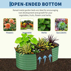 Garvee 2 Pack Galvanized Raised Garden Beds - Image 8