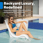 Step2 Vero Pool Chair, Fade-Resistant, Waterproof Patio Furniture - Image 3