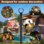 10Ft String Light Poles 4 Pack, Light Poles - Image 3