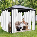 Patio Curtains Outdoor Waterproof 6 Panels - Image 4