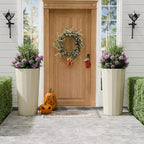23.6" Tall Outdoor Planters Set of 2, Large Planters - Image 8