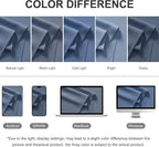 RYB HOME Outdoor Curtains for Patio Waterproof Block Sunlight Thermal Insulated - Image 8