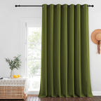 NICETOWN Blackout Curtains for Sliding Glass Door Room Divider Noise Reduce - Image 8