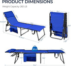 Yaheetech 22.4" Tanning Chair - Image 3