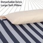 SUNCREAT Double Hammock with Stand Included, Outdoor Portable Hammock with Stand - Image 5