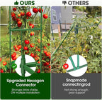 8 Pack Tomato Cages for Garden, Heavy Duty Adjustable Tomato Stake Support for - Image 5