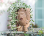 Head Planters for Indoor Plants, Face Flower Pot Head Planter Succulent - Image 6
