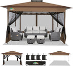 COBIZI 13x13 FT Pop up Gazebo on Clearance by COBIZI
