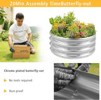Garden Galvanized Raised Garden Bed Kit - Image 6
