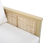 Christopher Knight Home Teras Acacia Wood Outdoor 3 Seater Sofa - Image 11
