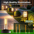 Solar Pathway Lights Outdoor, 6 Pack Upgraded Outdoor Solar Lights - Image 5