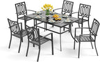 PHI VILLA 7 Piece Outdoor Dining Set by PHIVILLAThepioneerofcomfortablehouseholdsupplies