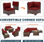7 Piece Patio Furniture Set - Image 6