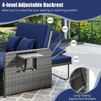 Tangkula Patio Rattan Daybed - Image 5