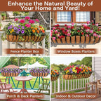 Legigo 4PCS 36 Inch Natural Trough Coco Coir Liners Planters Replacement - Image 6