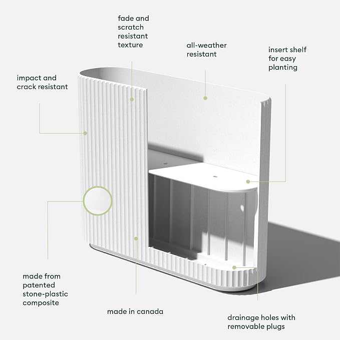 Veradek Demi Series Span Planter - Image 2
